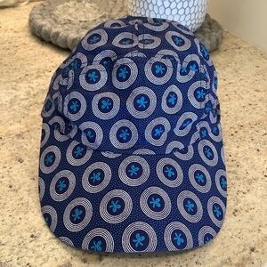 Active Wear Cap Hat Blue Goodbye Malaria